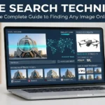 Image Search Techniques guide showing reverse image search and visual search tools