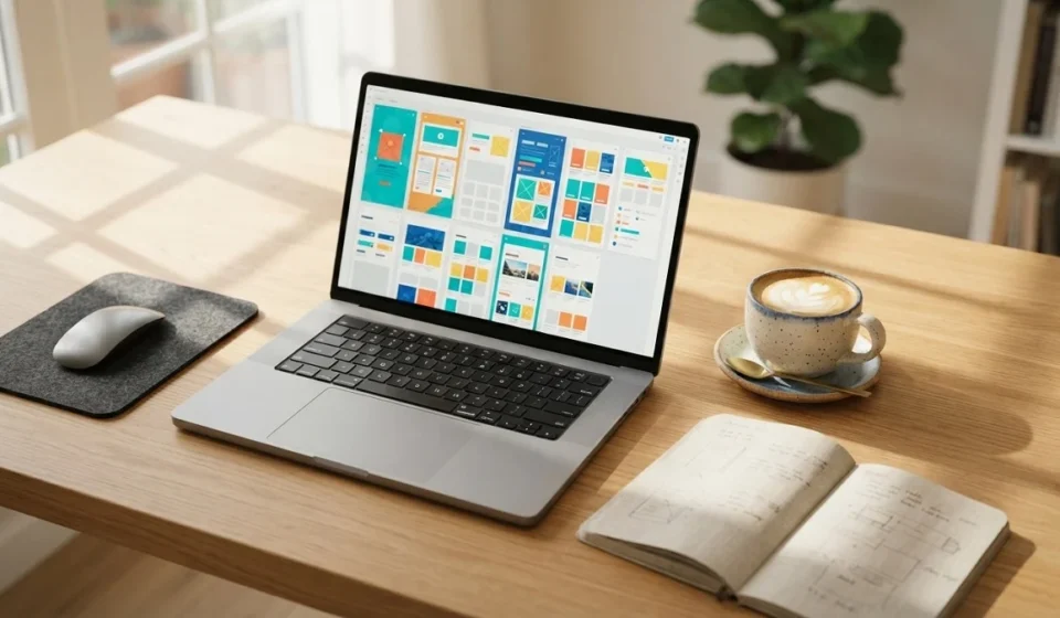 Glaadvoice Com website displayed on a laptop for an overview of its content