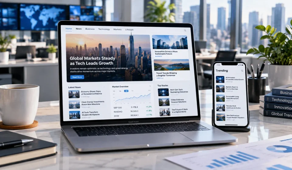 PressVibePulse com digital news and content platform