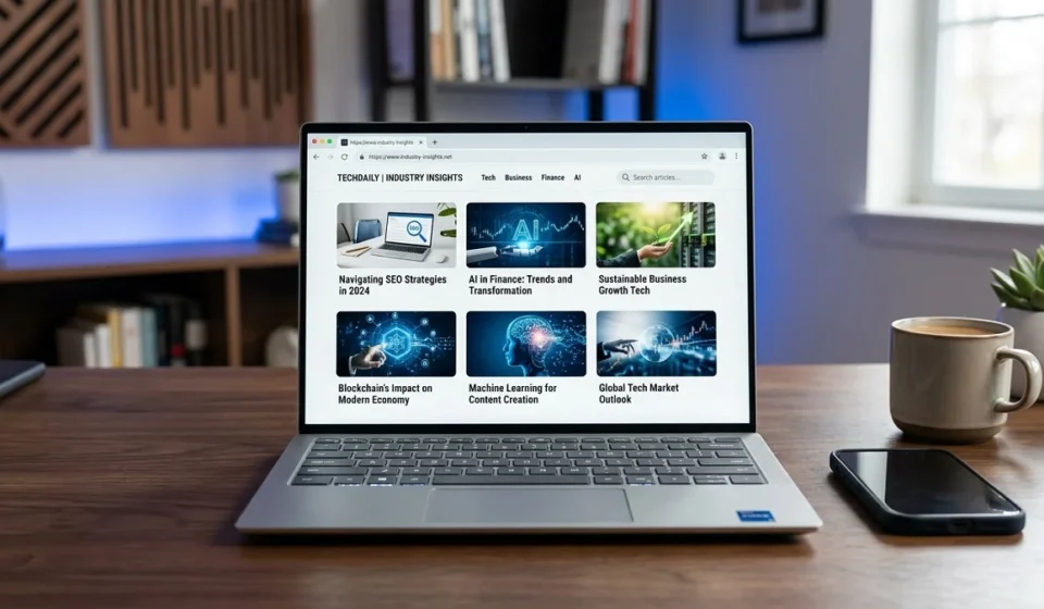 QuikConsole.com website explained with technology and digital content on a laptop