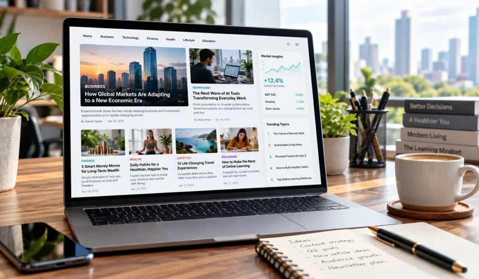 WallPostMedia.com digital publishing and multi-topic blog concept